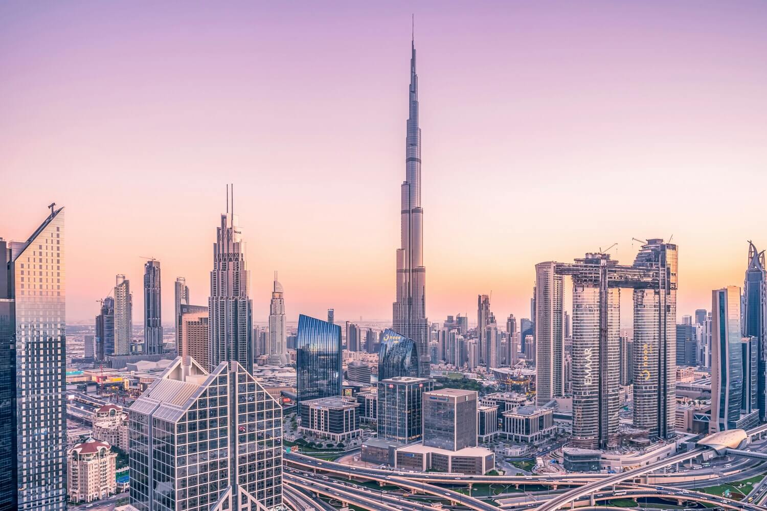 Burj Khalifa e skyline
